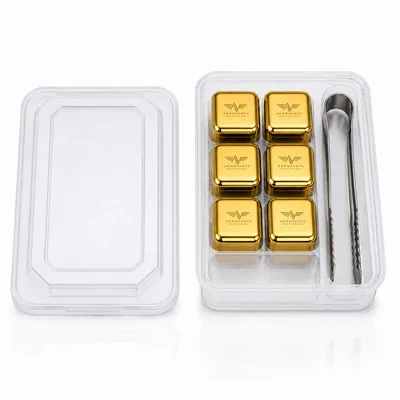 6-Pack Box Set with Tongs - Custom Stickers Now