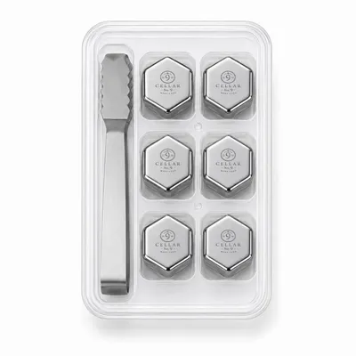 6-Pack Box Set with Tongs - Custom Stickers Now