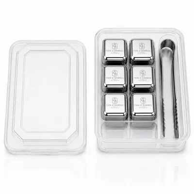 6-Pack Box Set with Tongs - Custom Stickers Now