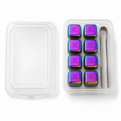 8-Pack Box Set with Tongs - Custom Stickers Now