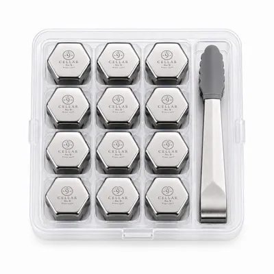 12-Pack Box Set with Tongs - Custom Stickers Now