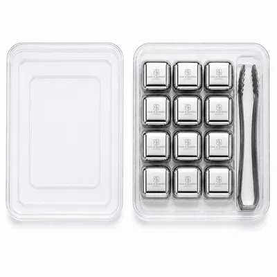 12-Pack Box Set with Tongs - Custom Stickers Now