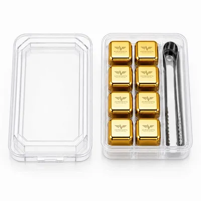 8-Pack Box Set with Tongs - Custom Stickers Now