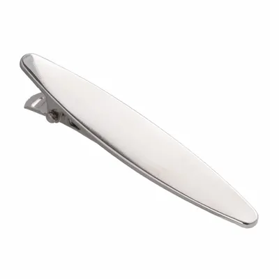 Solid Oval Alligator Clip - Custom Stickers Now