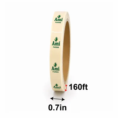 0.7 in x 160 ft - Custom Stickers Now