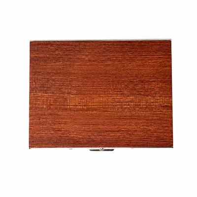 Bubinga with Silver Frame - Custom Stickers Now