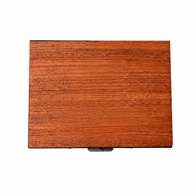 Bubinga with Black Frame - Custom Stickers Now