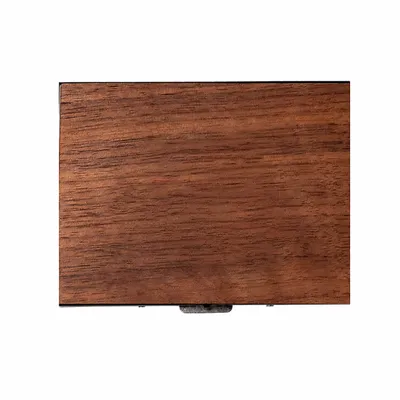 Walnut with Black Frame - Custom Stickers Now