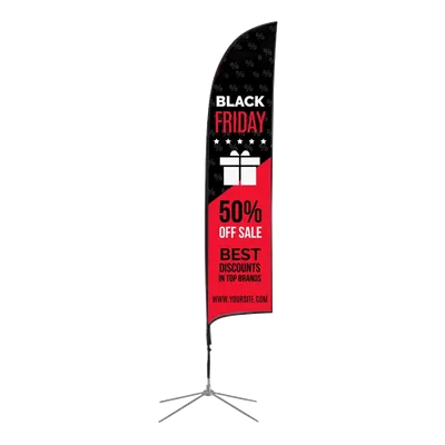 Blade Flag - Custom Stickers Now