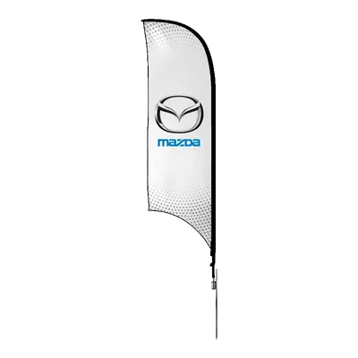 Concave Flag - Custom Stickers Now