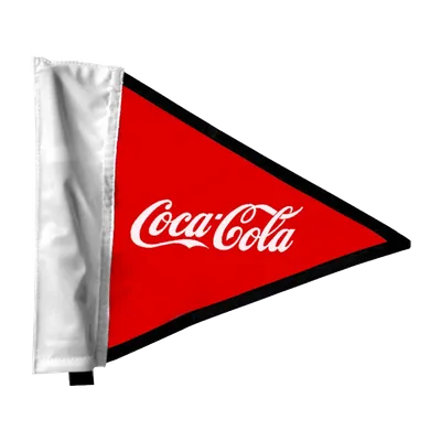 Triangle Flag - Custom Stickers Now