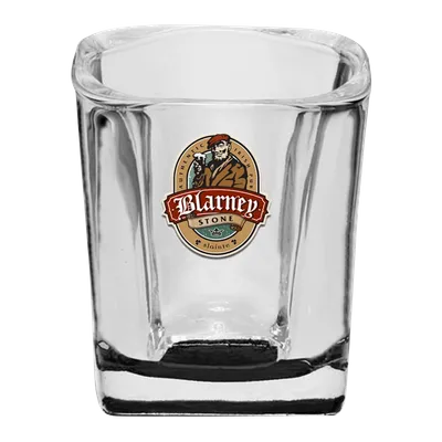 Imported Square Shot Glass - Custom Stickers Now