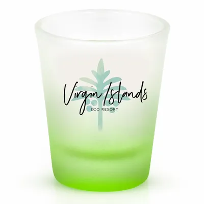 Frosted Glass Shot Glass - Custom Stickers Now