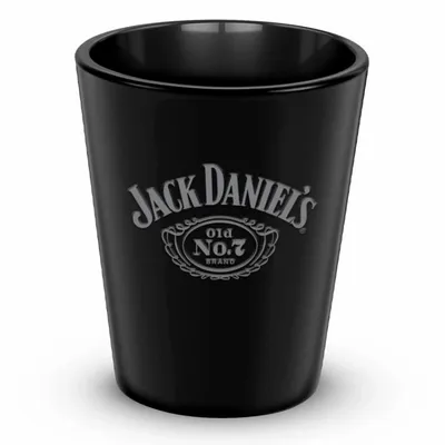 2oz Coated Shot Glass - Custom Stickers Now