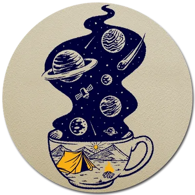 Soft Diatom Absorbent Coaster - Custom Stickers Now