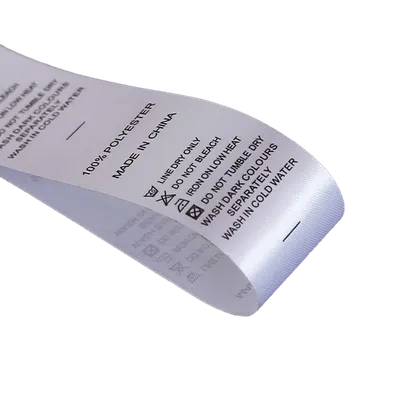 Printed Care Labels - Custom Stickers Now