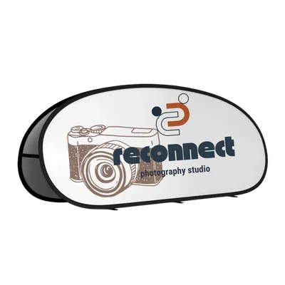 Horizontal Pop Up Banners - Custom Stickers Now