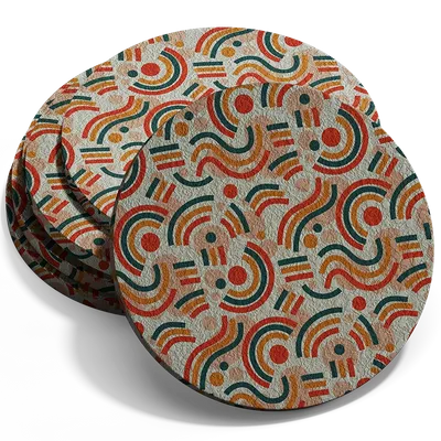 Hard Diatom Mud Coaster - Custom Stickers Now