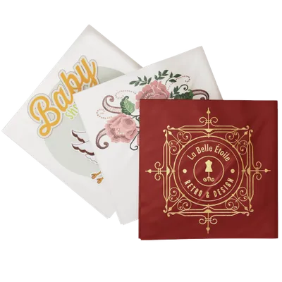 Custom Cloth Gala Napkin - Custom Stickers Now