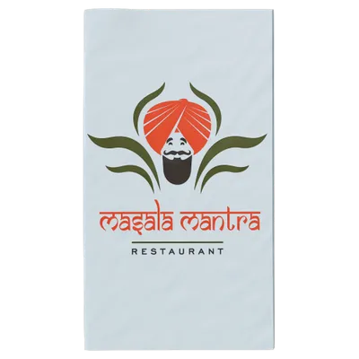 Premium Linen-Like Guest Towel Napkins - Custom Stickers Now