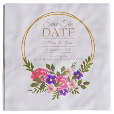 Premium Beverage Napkins - Custom Stickers Now