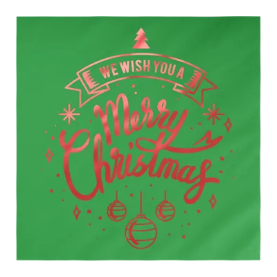 Premium Foil Stamped Luncheon Napkins - Custom Stickers Now