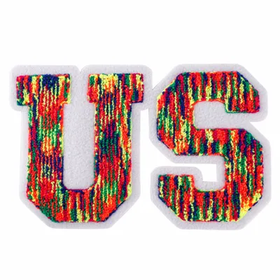 Multi Color Chenille Patch - Custom Stickers Now