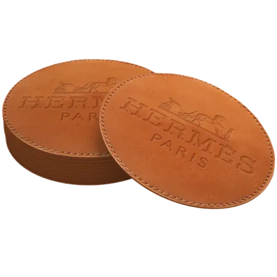 Leather Coasters - Custom Stickers Now