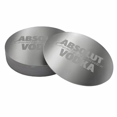 Stainless Steel Coaster - Custom Stickers Now