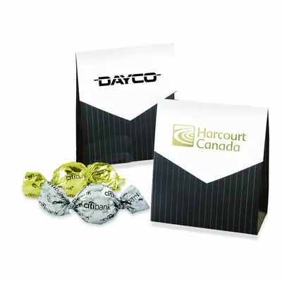 Mini Treat Pouch - Twist Wrapped Truffles - Custom Stickers Now
