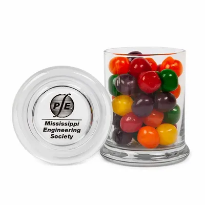 Glass Gourmet Jar - Fruit Sours - Custom Stickers Now