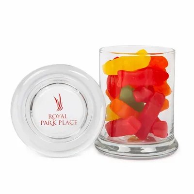 Glass Gourmet Jar - Assorted Fish - Custom Stickers Now