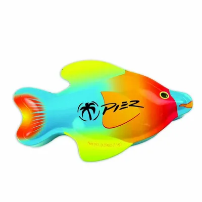Angelfish Fish Tin with Sour Fruit - Custom Stickers Now