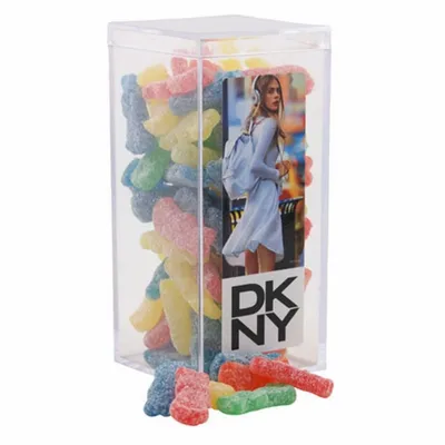 Acrylic Box with Sour Patch Kids - Medium - Custom Stickers Now