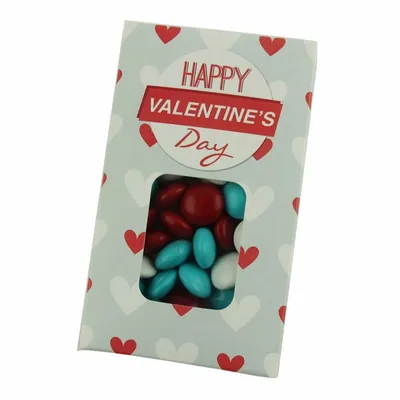 Small Window Box - Chocolate Buttons - Custom Stickers Now