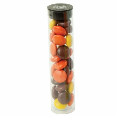 Mini Tube with Reese's Pieces - Custom Stickers Now