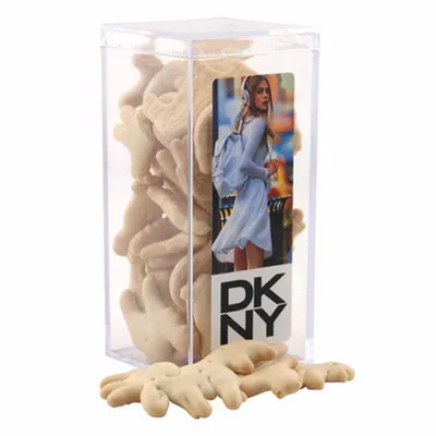 Acrylic Box with Animal Crackers - Medium - Custom Stickers Now