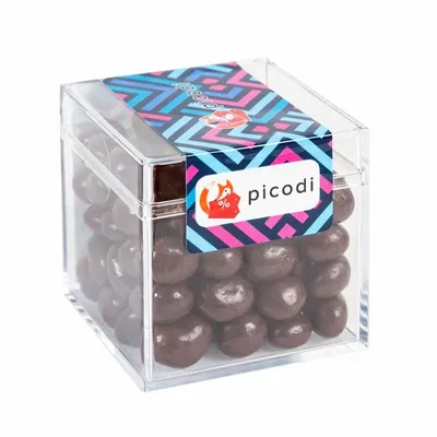 Sweet Boxes with Dark Chocolate Espresso Beans - Custom Stickers Now