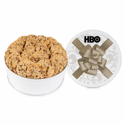 Fresh Beginnings Oatmeal Raisin Cookie Tin (Large) - Custom Stickers Now