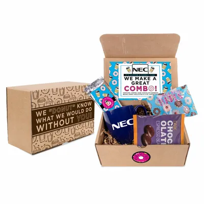 Coffee And Donuts Mailer Kit - Custom Stickers Now