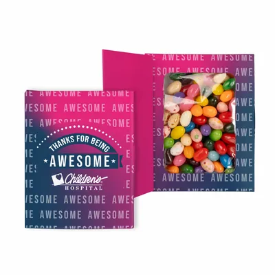 Book Window Box - Gourmet Jelly Beans - Custom Stickers Now