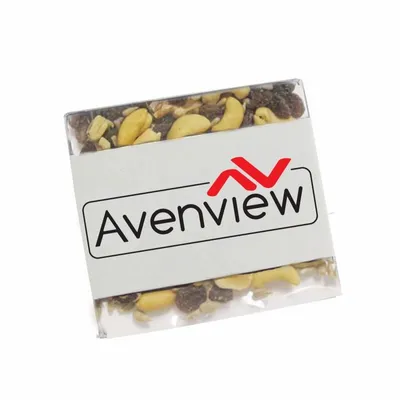 Square Acetates - Raisin Nut Trail Mix - Custom Stickers Now