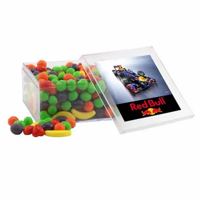 Acrylic Box with Runts - Large - Custom Stickers Now