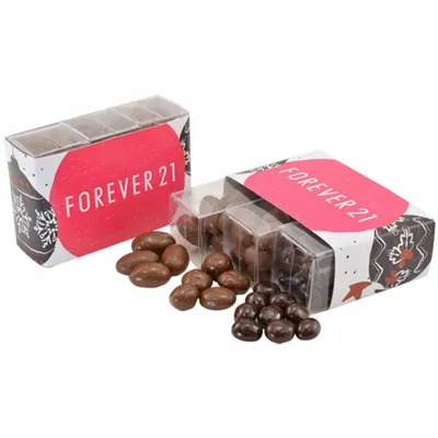 3 Way Chocolate Covered Shareable Acetate Box - Custom Stickers Now