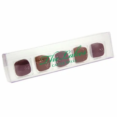 Acetate Sticks with Sea Salt Caramels - Custom Stickers Now