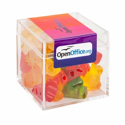 Clever Candy Sweet Boxes with Gummy Bears - Custom Stickers Now