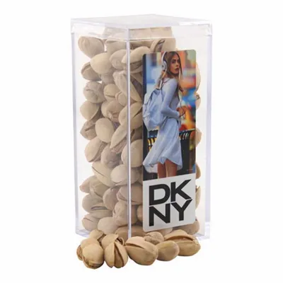 Acrylic Box with Pistachios - Medium - Custom Stickers Now