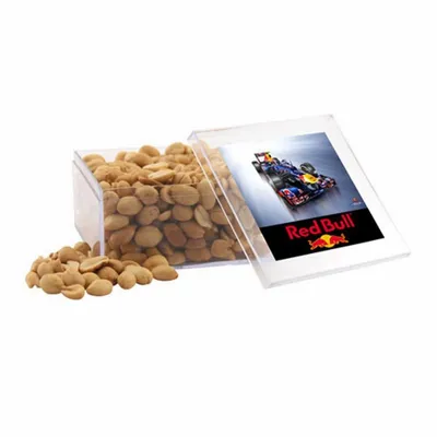 Acrylic Box with Peanuts - Large - Custom Stickers Now
