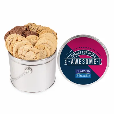 Fresh Beginnings Classic Cookie Bucket 36 Cookies - 4 Styles - Custom Stickers Now