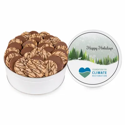 Fresh Beginnings Dreamy Drizzle Chocolate Chip Cookie Tin (Large) - Custom Stickers Now